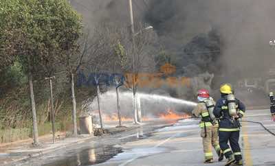 浙江麗水開發(fā)區(qū)化工廠爆炸起火 600余人被疏散